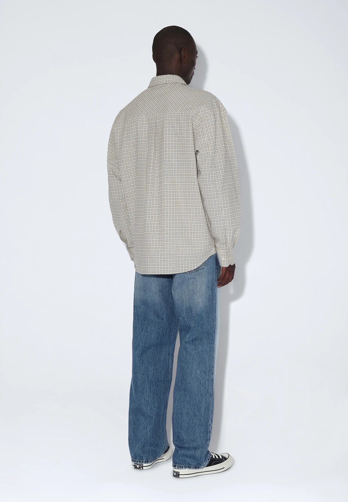2611111BP6_DrDenim_WesShirt_FallEcruCheck_main_M2_1